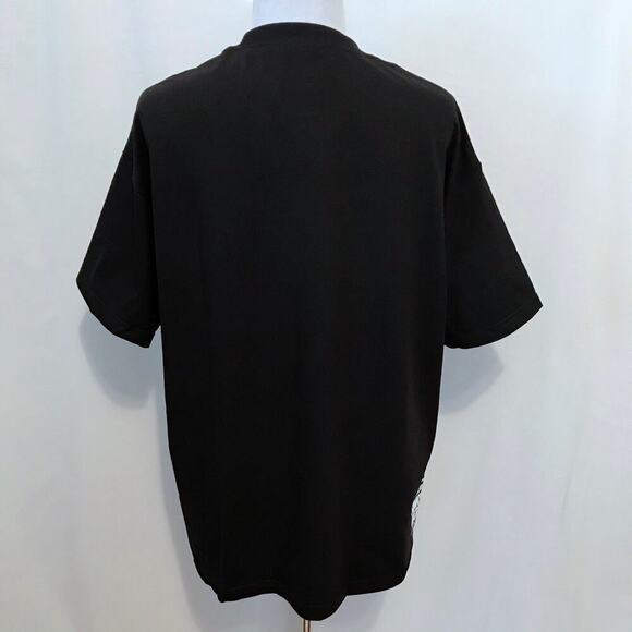 Hipstar NWT Black Graphic Short Sleeves Shirt Men 2X - Picture 8 of 9